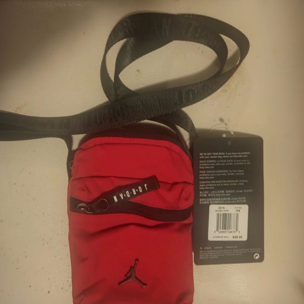 Jordan Red Crossbody Bag